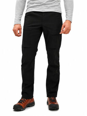 MEC Mochilero Stretch 29" Cargo Pants Black Sz 30 Nylon Stretch Hiking Gorpcore